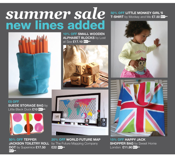 summer sale new lines added