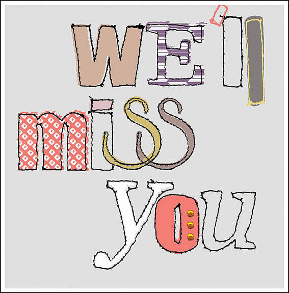 we will miss you clip art - photo #9