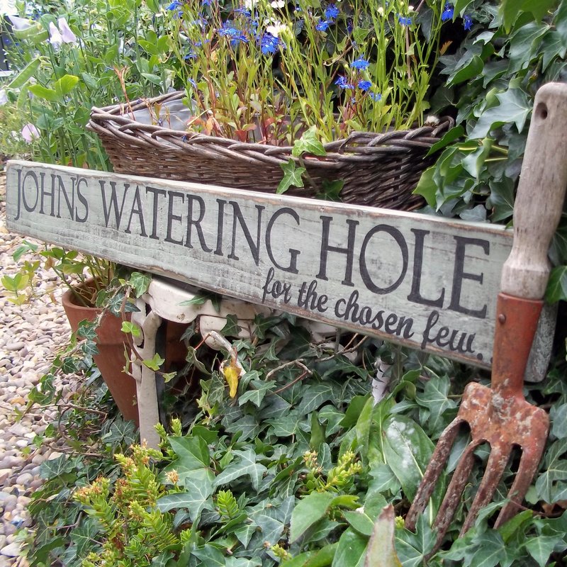 house and garden sign by potting shed designs | notonthehighstreet.com