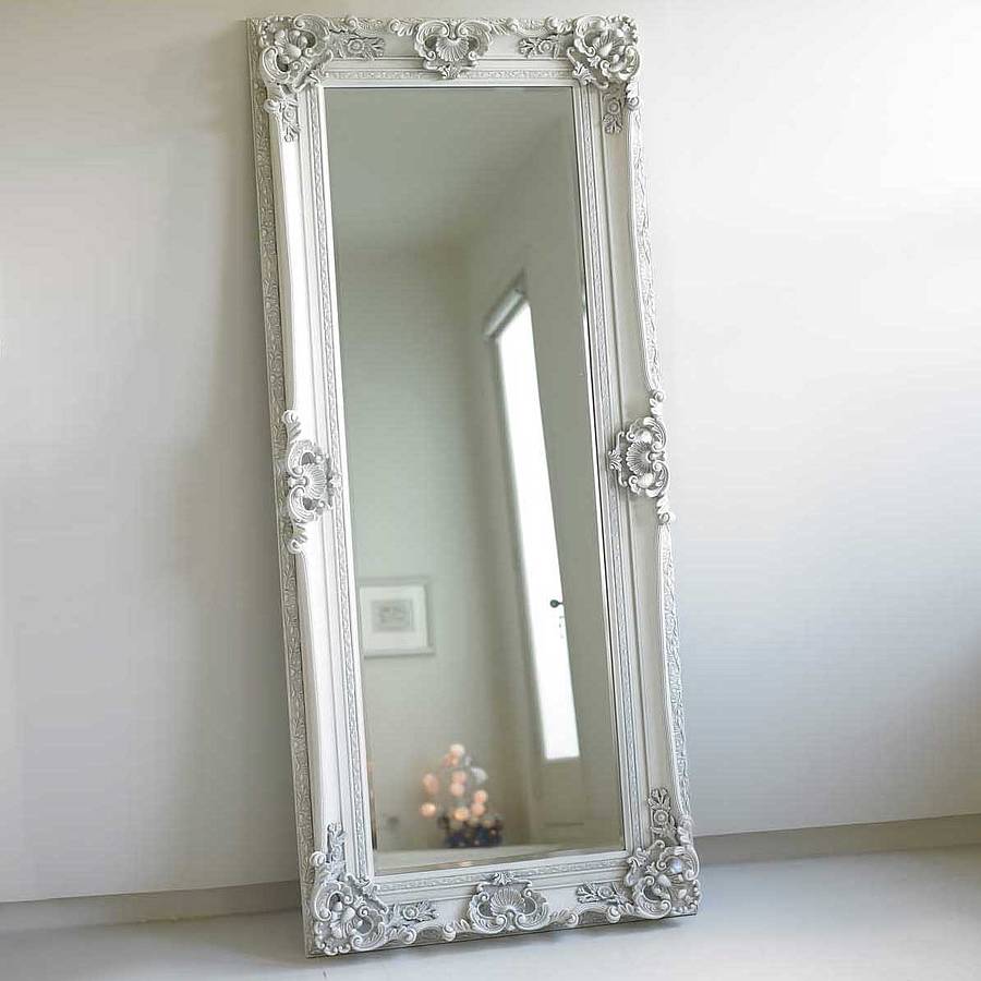 ornate wooden mirror in four colours by out there interiors  notonthehighstreet.com