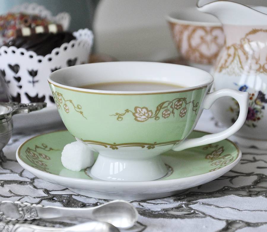 cup and Regency teacup Cups Saucers tea Fancy  regency inspired and saucer saucer And Tea vintage
