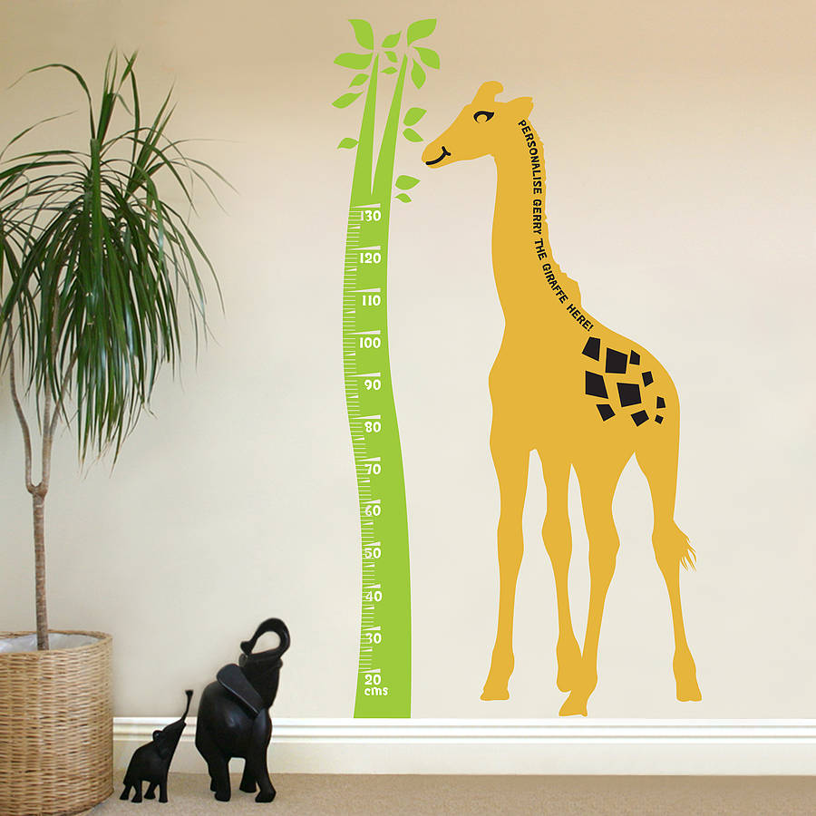 Wallies Wall Play Giraffe Growth Chart