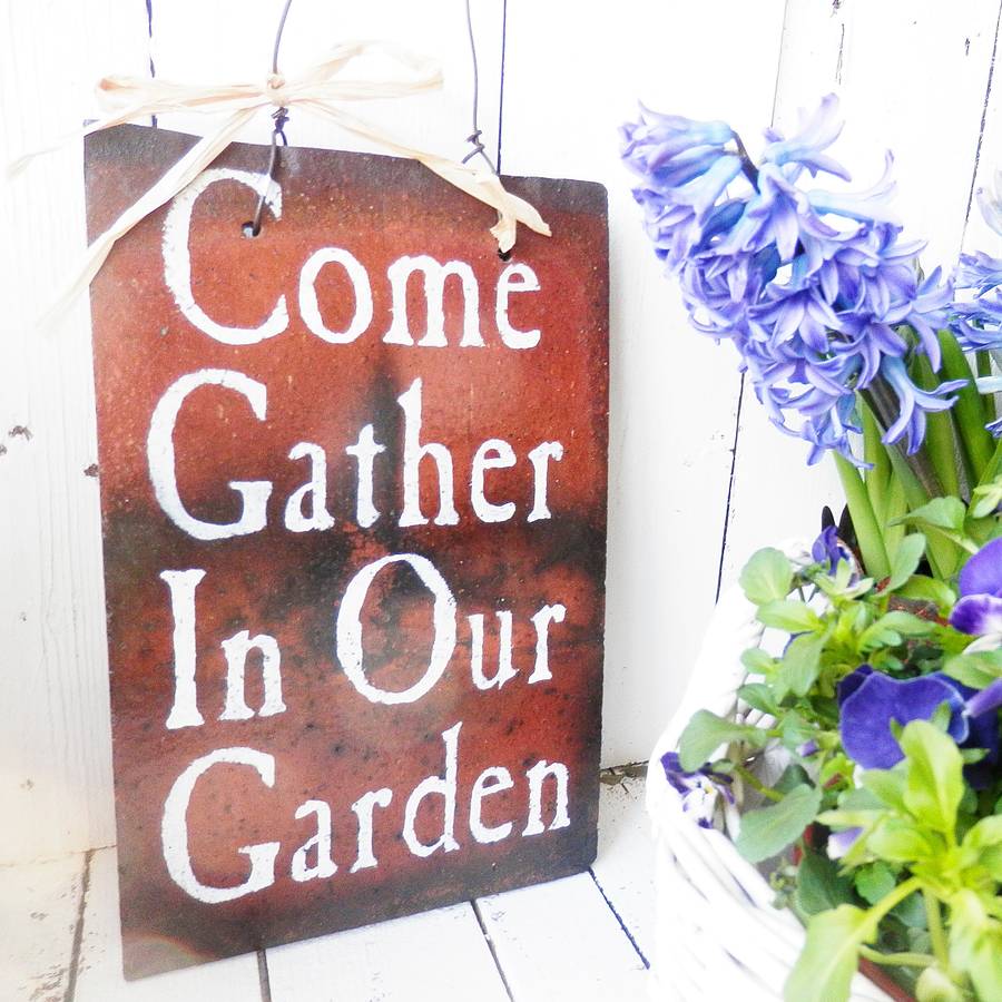  vintage style sign by potting shed designs | notonthehighstreet.com