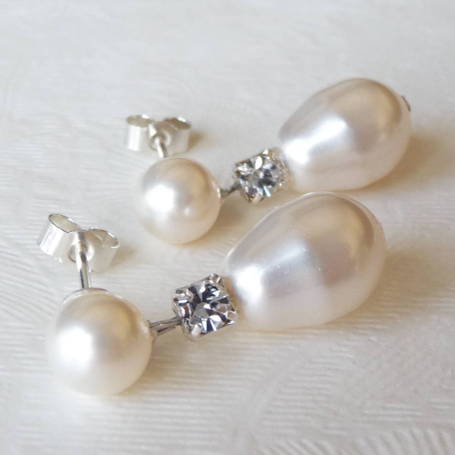 Pearl Vintage Earrings 86