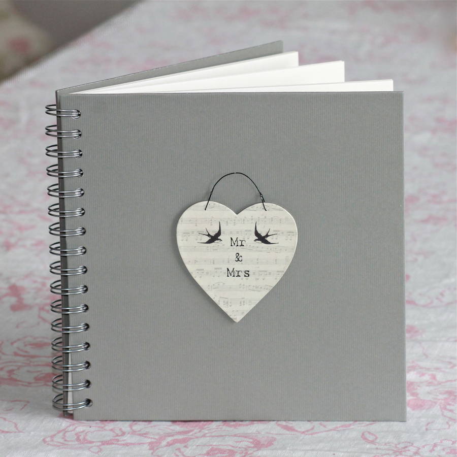 39;mr and mrs39; wedding planner / guest book by chapel cards  notontheh