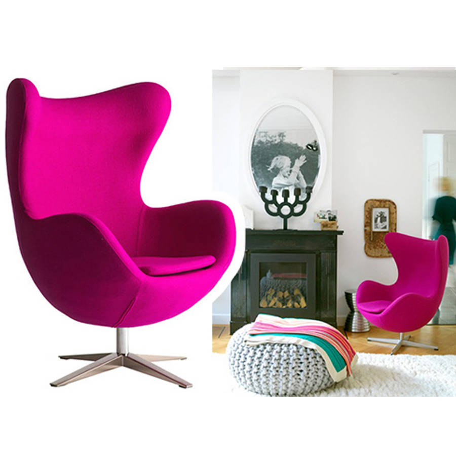 armchair, cocoon egg style, modern arm chair by ciel  notonthehighstreet.com