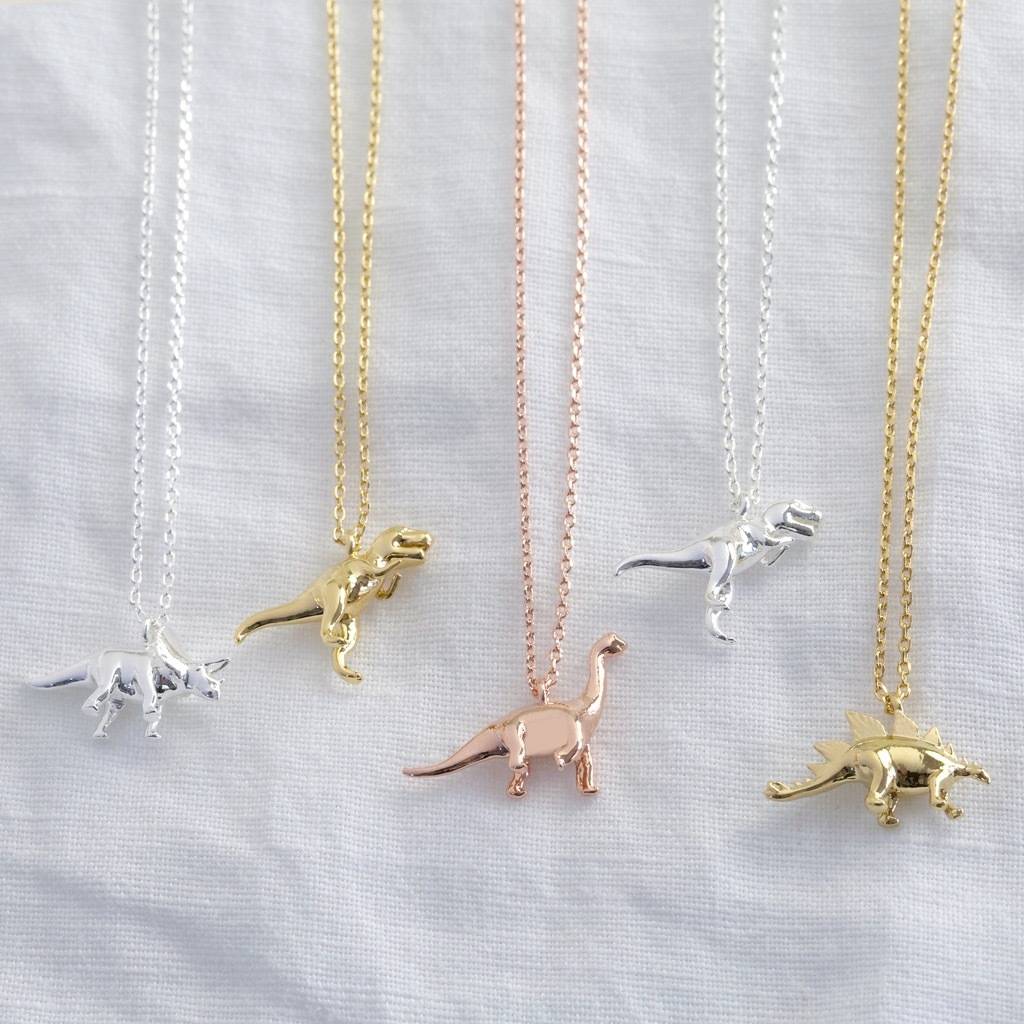 My Very Best Tiny Cute Dinosaur T Sweet Gift Necklace Rex Necklace