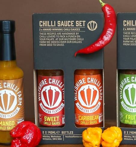 chilli sauce duo gift set by the