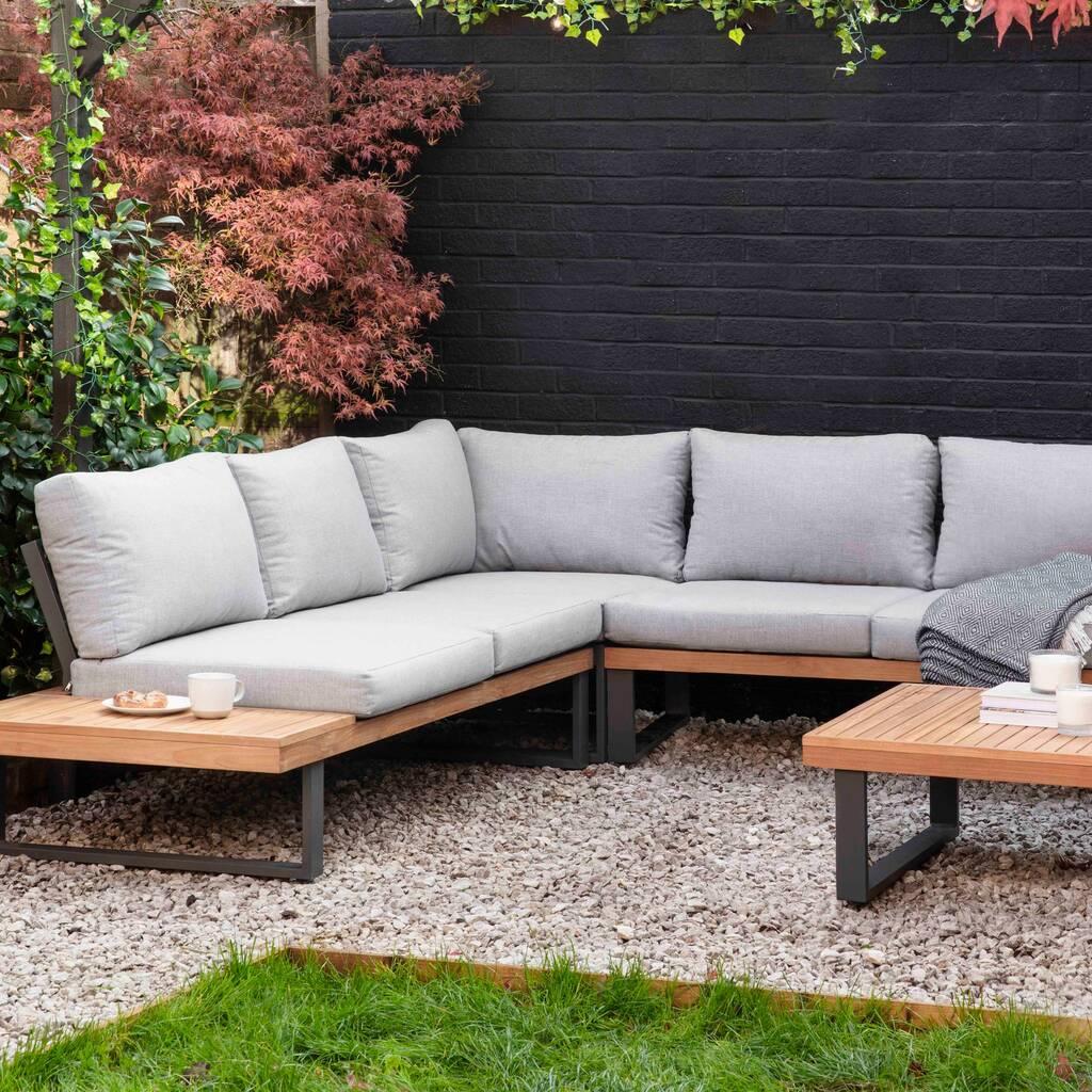 Outdoor Corner Sofa Set By The Forest, How To Make Outdoor Corner Sofa