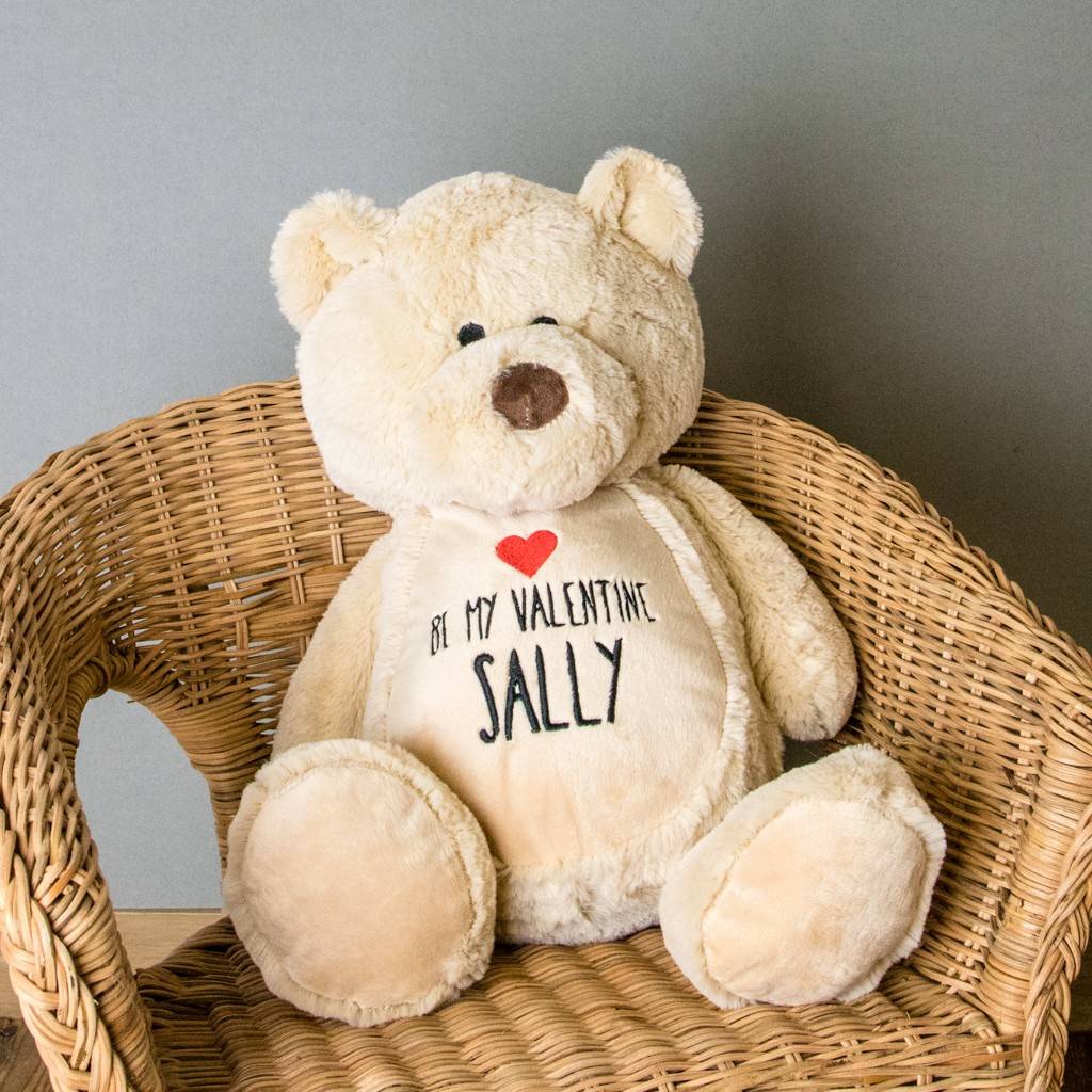 Personalised Valentine's Day Teddy Bear 
